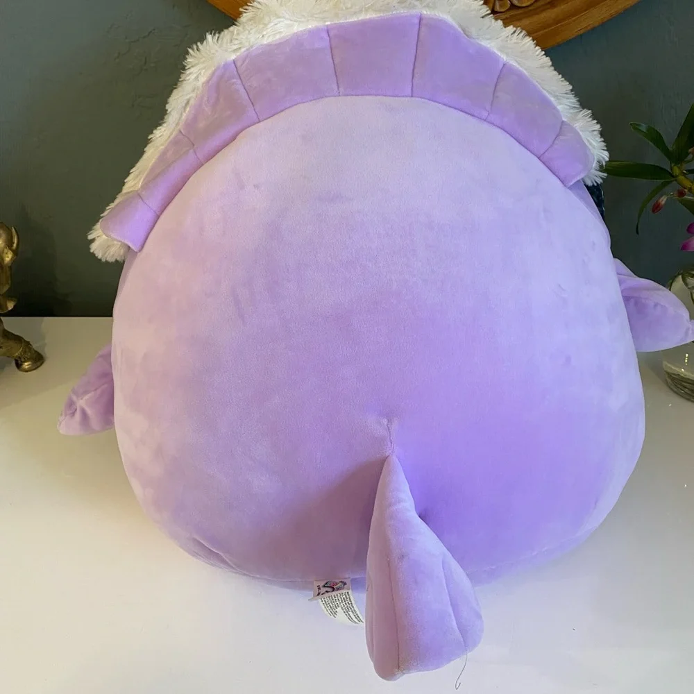 “Elina” The Purple Peacock XL 24”